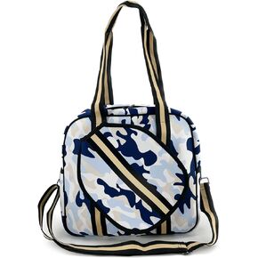 Lightweight Beach Tennis Racquet Tote with Removable Shoulder Strap