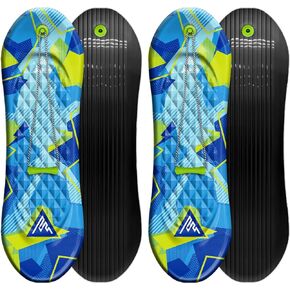 Artikfun قسط رغوة التزلج على الجليد حبل السحب ومقبض الحجم للشباب والكبار | تصميم محيطي للقدم بطول 48 بوصة، رائع للفناء الخلفي والتلال المحلية in Kuwait