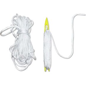 2/3Pcs 49ft 5mm Lacrosse Net Lacing Cord with 1/2/3 Installation Aid,Lacrosse Goal Net Lacing Rope,Hockey Net Lacing Rope for All Types Lacrosse net Replacement Fixing of Backyard,Garden,Playground
