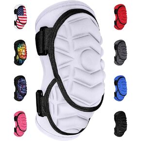 Exxact Sports Defender Plus Softball Elbow Guard Baseball, Batters Baseball Elbow Guard Youth & Adult with Adjustable Straps