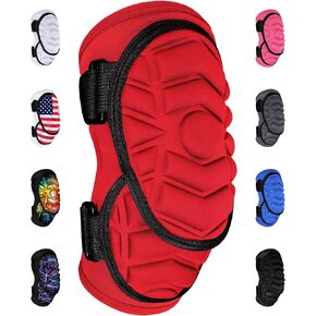 Exxact Sports Defender Plus Softball Elbow Guard Baseball، Batters Baseball Elbow Guard للشباب والكبار مع أشرطة قابلة للتعديل