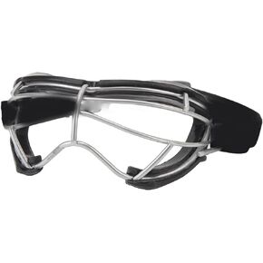 SUNGOOYUE Lacrosse Goggles, Anti Slip Texture Hockey Goggle with Silicone Frame for Lacrosse Training