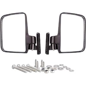 Universal Folding Golf Cart Side View Mirrors for EZGO, Club Car, Yamaha