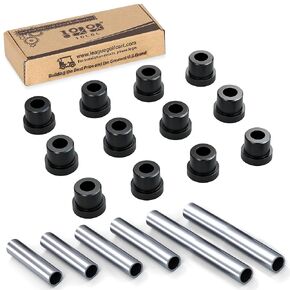Front Spring & A Arm Bushing Kit for Club Car Precedent 2004-up Electric and Gas Golf Cart, OEM# 102956201 102287401 102288101 102956201 102287601 102287701