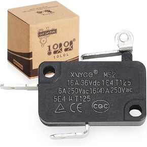 Accelerator Pedal Box Micro Switch for EZGO TXT 1994-up Gas(4 Cycle) & Electric(Non-DCS) Golf Cart, OEM# 25861G01 25861-G01