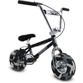 Mini BMX PRO Model with 3-pc Crank, Assault Model with 1-pcs Crank, Riot Entry Level Mini BMX