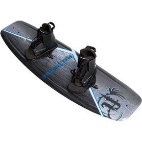 Full Throttle Aqua Extreme Wakeboard Kit (Black/Blue, 55.1 x 21.6-Inch/ 140cm x 42cm)
