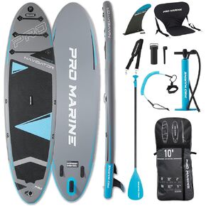 ألواح تجديف قابلة للنفخ، لوح تجديف عريض للغاية، مجداف من الألومنيوم قابل للتعديل مع ملحقات SUP، حقيبة مقاومة للماء، سطح مريح غير قابل للانزلاق للشباب والكبار (أزرق) in Kuwait