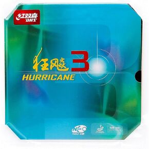 BestParts DHS Hurricane 3-NEO Table Tennis Rubber Sheet Ping Pong Rubber,2.2mm