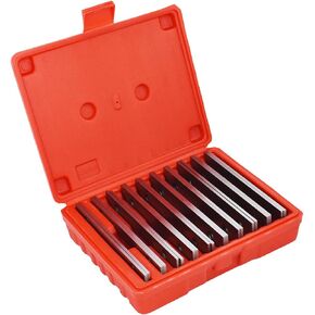 WFLNHB 10 Pair 1/8" X 6" Thin Parallel Bar Set for Milling Work with storage box