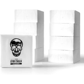 Gymreapers Gym Chalk - Quality Powder Chalk, Magnesium Carbonate, Powerlifting, Weightlifting, Rock Climbing, Gymnastics Block Chalk