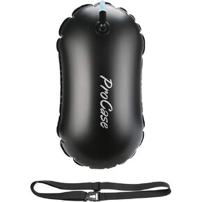 Swim Buoy Float, Swimming Bubble Safety Float with Adjustable Waist Belt for Open Water Swimmers, Triathletes, Snorkelers, Kayakers, Safe Swim Trainers