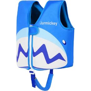 Swim Vest for Toddlers, Kids Swim Vest for Boys Girls with Adjustable Safety Straps, Modern Design Toddler Floaties S-L Age 2-7