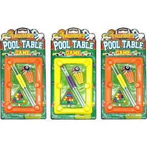 JA-RU 12 Inch Mini Pool Table Set (Mini Billiards) w/ 2 Cue Stick & Pool Balls. Portable Travel Size Mini Arcade Game. Office Desk Toys & Tabletop Games. Party Favors. 209