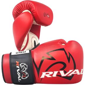RIVAL Boxing RB2 2.0 Super Bag Gloves, Hook and Loop Closure - High-Density, Multi-Layered Padding, and Breathable Mesh Palm