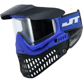 JT Proflex Goggles LE Bandana Blue w/ Clear and Smoke Lens