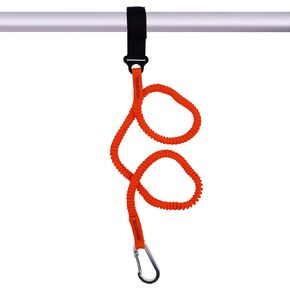 YYST Orange Paddle Leash Paddle Holder Tool Lanyard - No Paddle