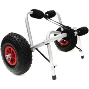 TMS CART-CANOE/KAYAK-KY001 New Jon Boat Kayak Canoe Carrier Dolly Trailer Tote Trolley Transport Cart Wheel