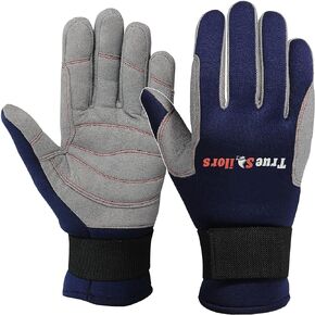 MRX BOXING & FITNESS Winter Men Sailing Gloves Full Fingers All Weather Gripping Gloves