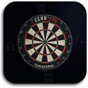 Dart Board Wall Protectors,Dartboard Surround,Black Dart Wall Protector is Easy to Assemble
