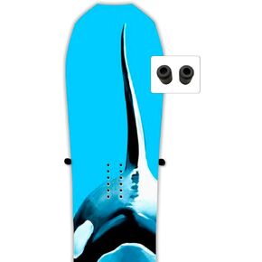 StoreYourBoard Cinch Minimalist Snowboard Wall Mount, Indoor Display Storage Rack