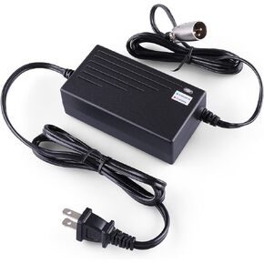 LotFancy 36V 1.5A Battery Charger for Razor MX500, MX650, GT GT750, IZIP I600, I750, I1000, Mongoose M750, X-Treme X-600, Schwinn S600 S1000 ST1000, UL Listed, 3-Pin XLR Connector