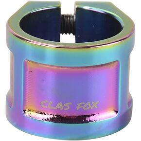 Pro Scooter Clamps 2 Bolt Clamp Compatible for Standard and Oversized Scooter Bars (Rainbow)