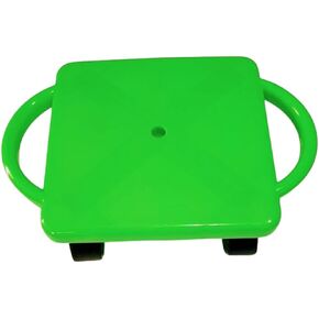 Educational Manual Plastic Scooter Board with Safety Handles | 16" x 11" inches| Perfect for Kids, Teens, Adults | PE, Gym Class, Daycare, Preschool Development, Games, Camps