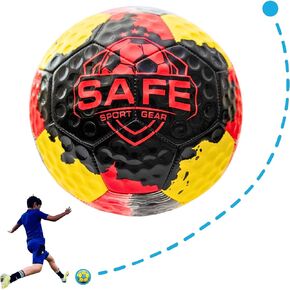 Curve Star Swerve Soccer Ball - Super Curving Soccer Ball That Boys and Girls Can Kick with Ease - Great Soccer Gift for Kids - Kids Soccer Ball Made for Fun