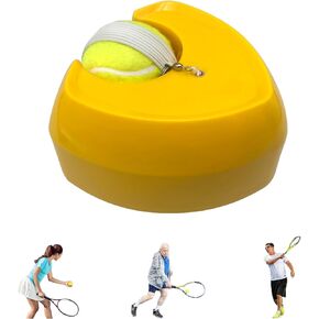 Tennis Training Rebound Ball, 18.5 Ft Retractable Pull Rope, Easy to Carry,Suitable for Adult and Children Tennis Practice.
