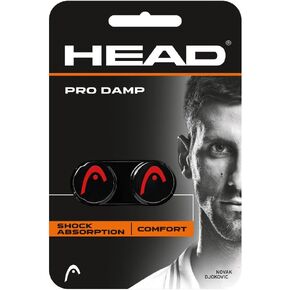 HEAD-Pro Damp Tennis Dampener (Black/Red)