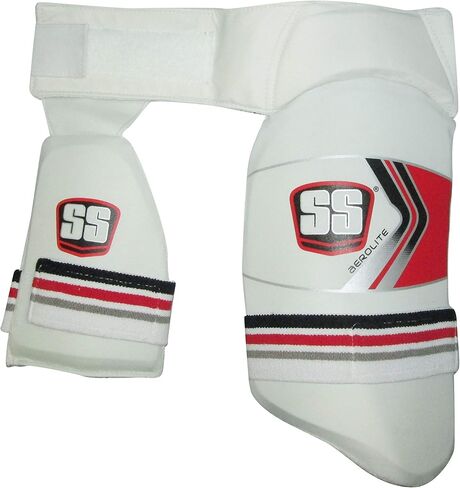 SS Cricket Aerolite Pro Thigh Guard (2 in 1), Match Arm Guard, Abdominal Guard - Men's Size in Kuwait