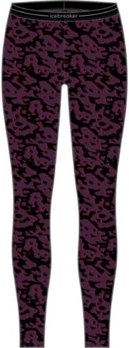 بنطال نسائي من Icebreaker Merino 200 Oasis بأشكال ماكرو in Kuwait