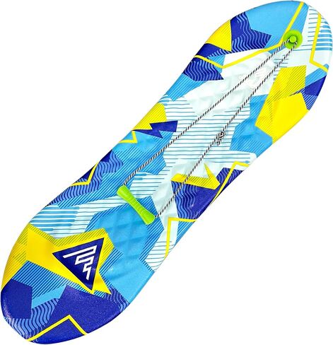 Artikfun Premium Foam Snowboard Sled Tow Rope and Handle Sized for Youth and Adults | Contoured Foot Deck Design 48 Inches Long Great for Backyard and Local Hills in Saudi Arabia