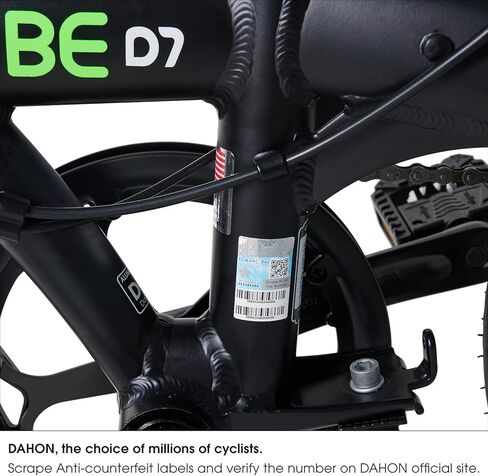دراجة Dahon VYBE D7 قابلة للطي، إطار من الألومنيوم خفيف الوزن؛ تروس شيمانو ذات 7 سرعات؛ دراجة قابلة للطي مقاس 20 بوصة للبالغين in Kuwait