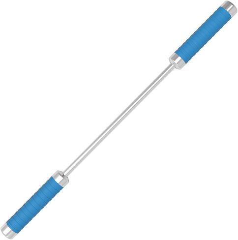 Stainless Steel Muscle Roller Stick for Legs with Silicone Grip and Ball Bearing for Athletes - Massage Roller Stick in Saudi Arabia
