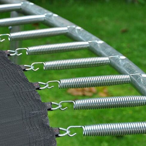Trampoline Springs Heavy Duty 5.5-7Inch Stainless Steel Trampoline Replacement Springs Universal Trampoline Accessories with Spring Tool with 16 Pack in Kuwait