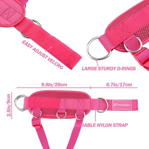 أشرطة الكاحل لآلات الكابلات، أساور كاحل قابلة للتعديل لآلة الكابلات، أشرطة كاحل مبطنة ومريحة للتمرين في صالة الألعاب الرياضية للأرداف، وركلات الساق، وحزام الكاحل الموزون، وأشرطة الساقين لآلة الكابلات in Kuwait