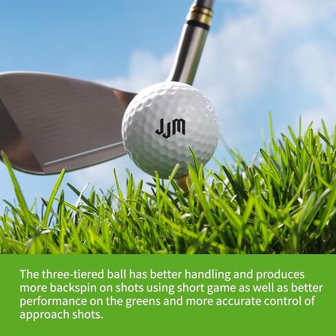 Triple Golf Balls are Suitable for tournaments and Competitive Greens(12 pcs) in Kuwait