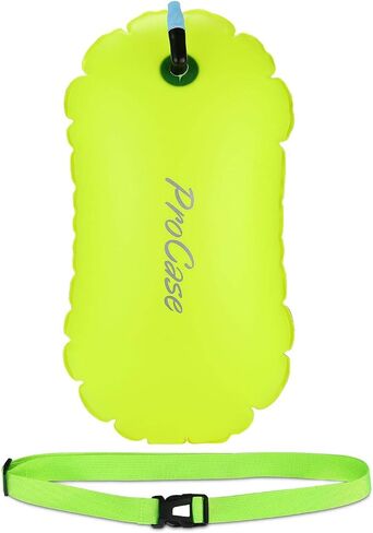 Swim Buoy Float, Swimming Bubble Safety Float with Adjustable Waist Belt for Open Water Swimmers, Triathletes, Snorkelers, Kayakers, Safe Swim Trainers in Saudi Arabia