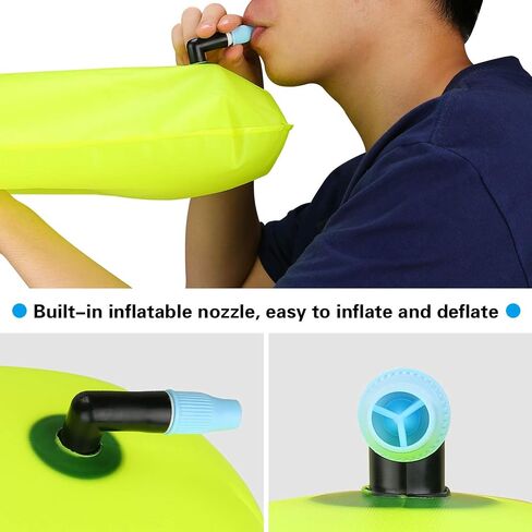 Swim Buoy Float, Swimming Bubble Safety Float with Adjustable Waist Belt for Open Water Swimmers, Triathletes, Snorkelers, Kayakers, Safe Swim Trainers in Saudi Arabia
