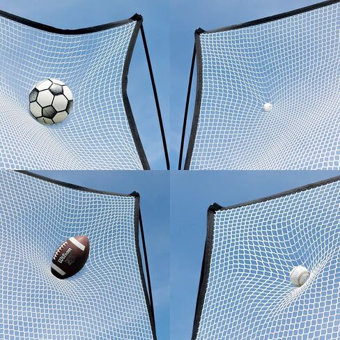 QUICKPLAY Portable Backstop Netting | Available in 12 x 9’ - 32 x 9’ | Fast Set-Up Free-Standing Sports Net Barrier in Kuwait