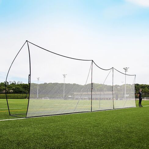 QUICKPLAY Portable Backstop Netting | Available in 12 x 9’ - 32 x 9’ | Fast Set-Up Free-Standing Sports Net Barrier in Kuwait