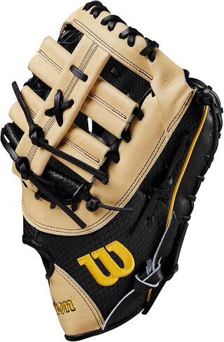Wilson A2K Jose Abreu Game Model 12.5" Baseball First Base Mitts - Blonde/Black in Saudi Arabia