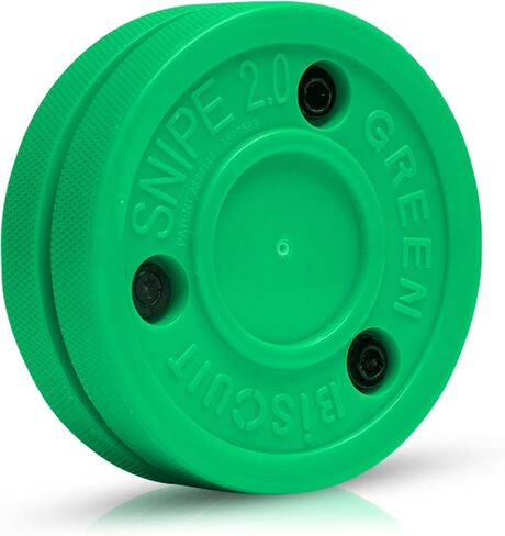 Green Biscuit Snipe Shooting Stick Handling Training Street Hockey Puck in Saudi Arabia