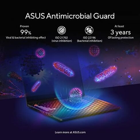 ASUS VivoBook Pro 16 OLED Laptop, 16" OLED Display, Intel Core i9-13900H CPU, NVIDIA® GeForce® RTX™ 4060 GPU, 16GB RAM, 1TB SSD, Windows 11 Home, Quiet Blue, K6602VV-ES94 in Saudi Arabia