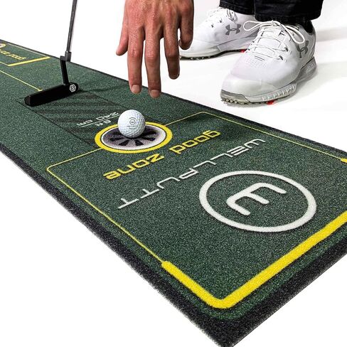 WELLPUTT - بساط تدريب وضع الجولف - 10 أقدام بداية 2.0 in Kuwait