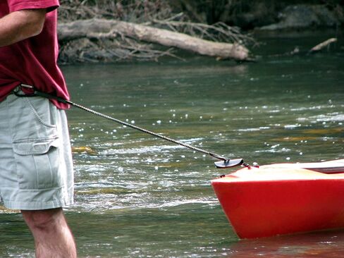 صنع في الولايات المتحدة الأمريكية مقود مجداف كاياك/مقود تروس مع إيقاف الحبل (OD أخضر) in Kuwait