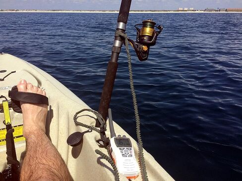 صنع في الولايات المتحدة الأمريكية مقود مجداف كاياك/مقود تروس مع إيقاف الحبل (OD أخضر) in Kuwait