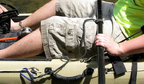 صنع في الولايات المتحدة الأمريكية مقود مجداف كاياك/مقود تروس مع إيقاف الحبل (OD أخضر) in Kuwait